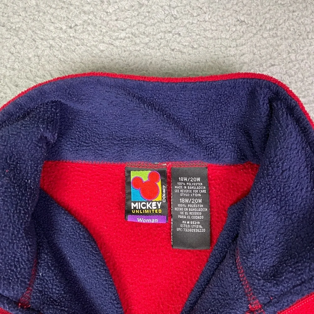 Vintage 90s Disney fleece jacket - Picture 3 of 4